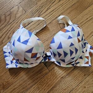 Xhilaration White T-Shirt Bra